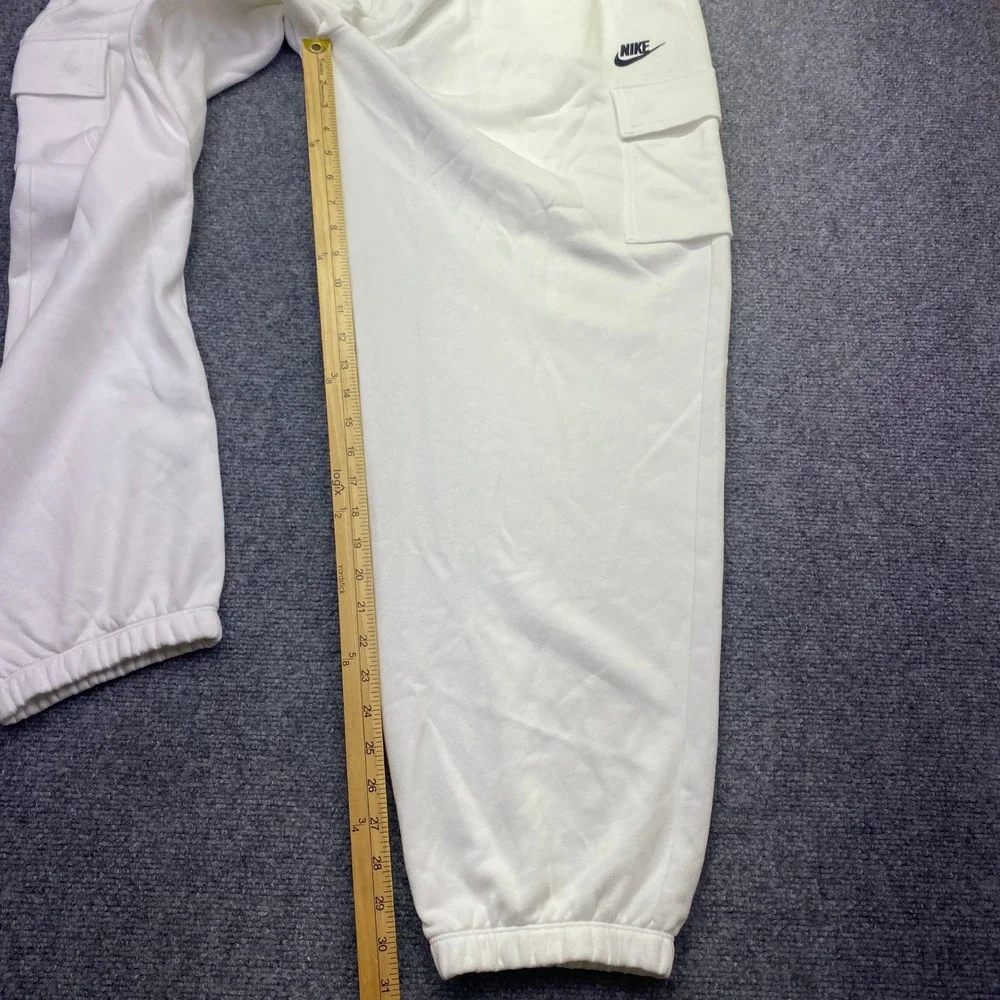 Nike Womens Sportswear Cargo Sweatpants White DQ5196-100 XL NEW Athleisure